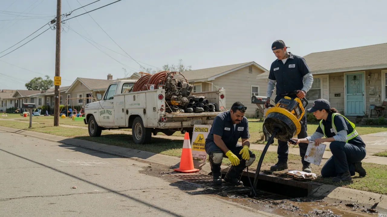 Drain Cleaning in Hardesty, OK near me